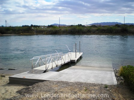 Boat Launch Ramp on the Colorado River