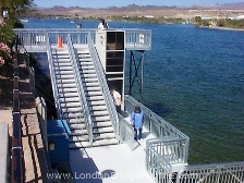 Fixed Stairs at the Flamingo Hilton in Laughlin, Nevada