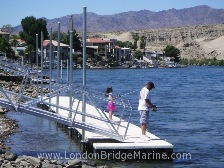 Safe fishing access provided by watefront improvements